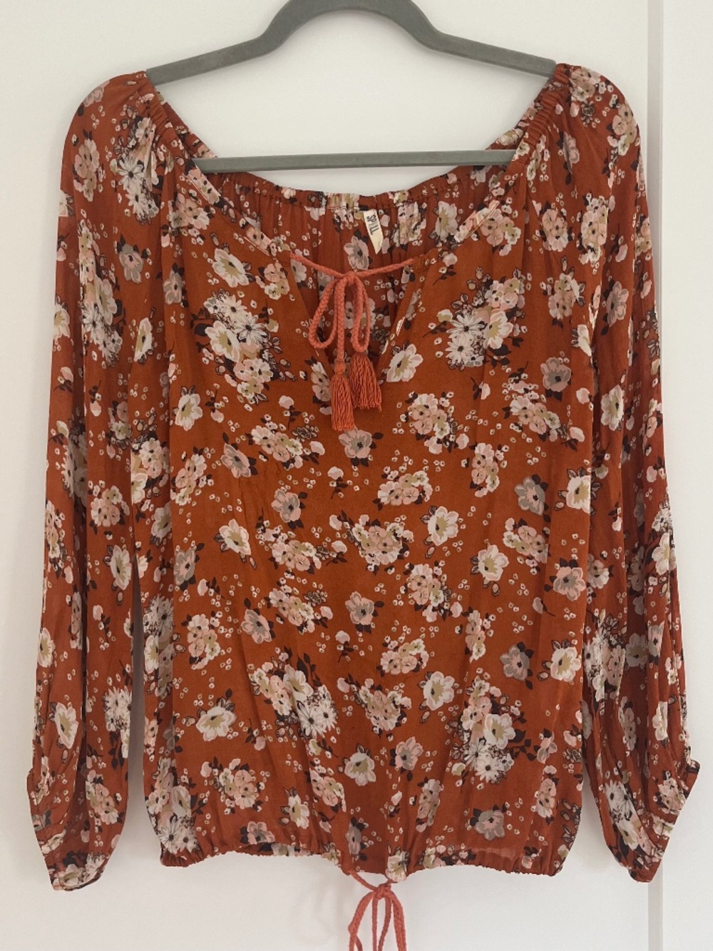 Spell and the Gypsy Dancer top rust orange S